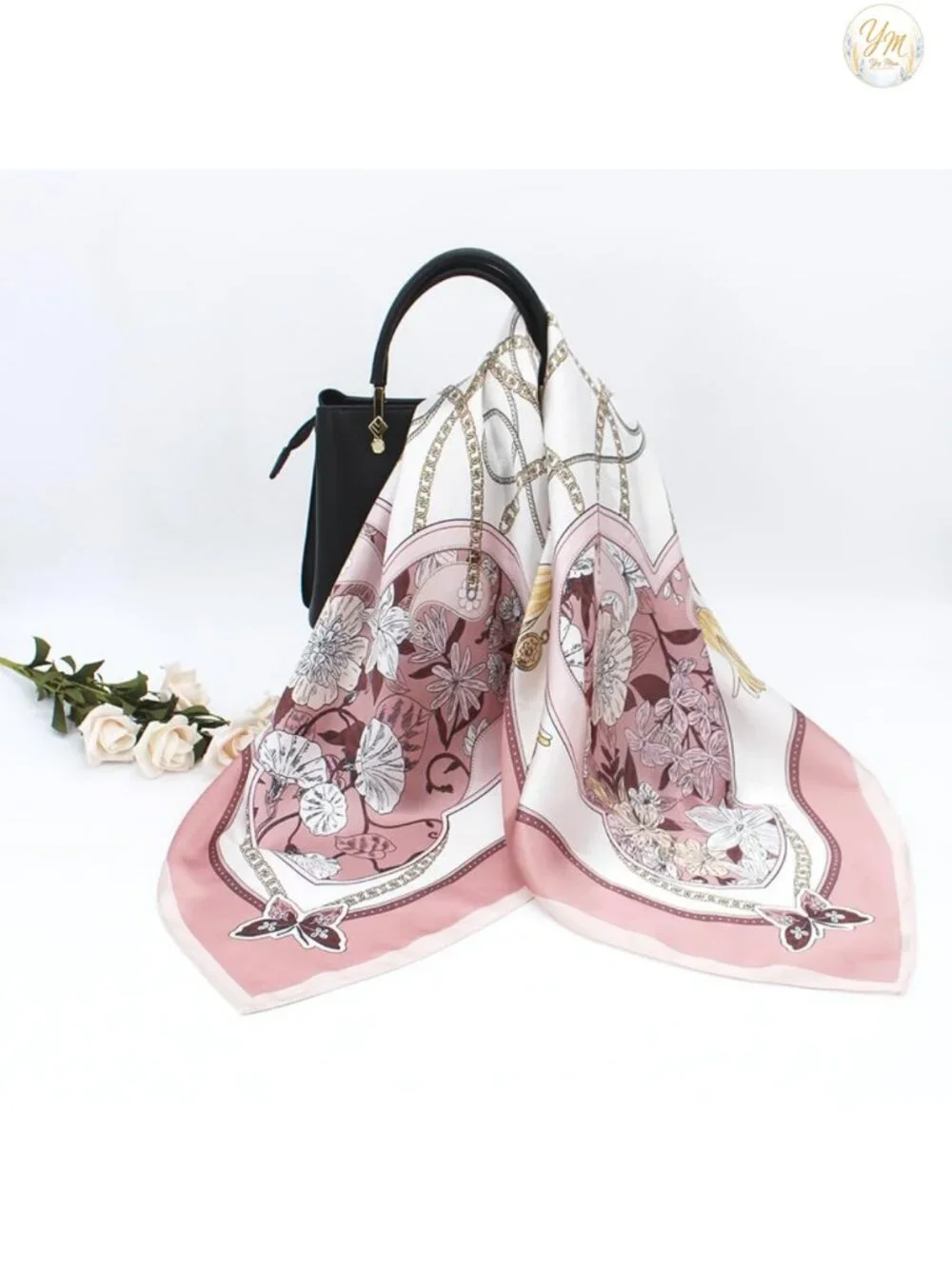 100% Mulberry Silk Scarf 35